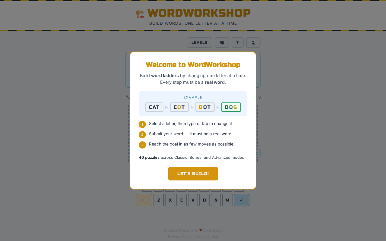 Word Workshop screenshot